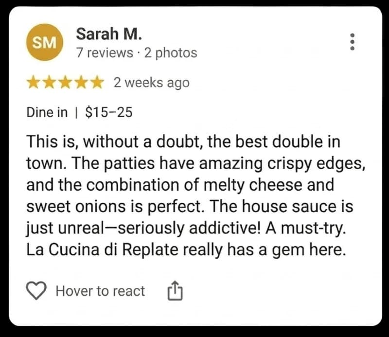 Reputation Studio monitors your Google reviews and pulls in new feedback from happy customers.